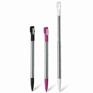 PEN81B: Metal Retractable Stylus Compatible for Nintendo NDSL; NDSi; LL XL and other touchscreens