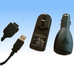 PDA 3 in 1 Car & Travel & USB SYNC Charger