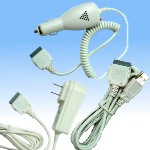 iPod Charger & Cable Series - B: iPod Charger & hotsync cable