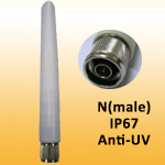 2-3/4-5dBi 615-2700MHz 4G LTE Boardband Antenna with N male. IP67 / Anti-UV for indoor/outdoor