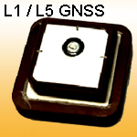 L1/L5 DUAL BAND GPS Patch ANTENNA for RTK SYSTEM, L1/L5 Dual-band GNSS Ceramic Patch Antenna