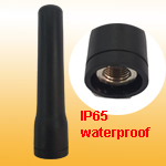 460~470/900~930MHz UHF Rubber Antenna with SMA Male connector (or RP-SMA). IP65 waterproof