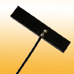 2.4/5GHz PCB FR4 adhesive antenna 35x8mm with cable and connector (3dBi)