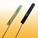 FPCB Adhesive Flexible Antenna for 2.4GHz. 47 x 6.7 x 0.16mm. 3.5dBi