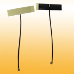 2.4GHz FPC flexible sticker antenna 38.44x10.2mm with cable and connector. for WLAN WiFi Bluetooth