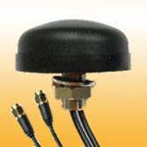 Roof Screw Mount 2 in 1 Combo Antenna for GNSS and 4G LTE (Puck Antenna Through-Hole Mount), IP67 waterproof