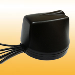 5-in-1 Multi-band Vehicle Antenna (LTE Cellular*2, WiFi*2, GPS*1). Screw or Magnet mount