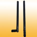 5dBi 1710~1990MHz Swivel Omni Rubber Antenna with SMA Male