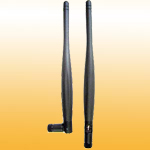 3dBi 900MHz (960-960MHz) Swivel Rubber Dipole antenna with SMA