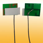 1.9GHz PCS band PCB Adhesive FR4 Antenna 28.6x22mm with cable and connector (0.2dBi) for PCS 1880~2380MHz