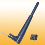 M09-FL: 3dBi 2.4GHz Pigtail Swivel Rubber antenna