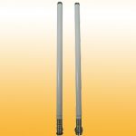 2.4GHz 7dBi Outdoor Vertical Super Mini Omni Directional Fiberglass Antenna (N Female & N Male)