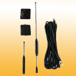 3G/GSM glass mount adhesive patch antenna, 3dBi & 5dBi 824-960/1710-2170MHz