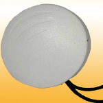 4G LTE MIMO 2x2 adhesive glass mount puck antenna. 3G GSM 4G Vehicle Car Antenna. IP66 waterproof