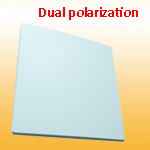 2x2 22dBi 5GHz Directional Panel Dual polarization Outdoor Antenna. Connector 2 x SMA Female
