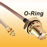 SMA Female (IP67 waterproof) - iPex/MHF, RG178 RG316 OD1.13 coaxial cable...etc