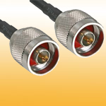 N Type Male - N Type Male Antenna Extension Cable Assembly, LMR200 LMR400 RG58 CFD200 cables...etc.