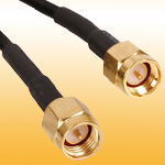 SMA Male to SMA Male RF Cable assembly with RG58, RG316 RG174 RG178 OD1.13...etc