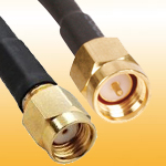 SMA Male To RP-SMA Male RF cable assembly, CFD200 RG195 RG58...etc