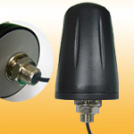 Screw Mount Car Roof antenna for 868MHz or 2.4GHz WLAN or 4G LTE 700-2700MHz, outdoor antenna IP67 and Anti-UV
