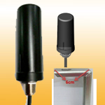 4dBi IP67 4G/5G LTE and WiFi Outdoor Indoor screw mount antenna with pigtail cable, IP67 waterproof