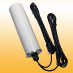 4G 5G LTE MIMO Outdoor Antenna Ultra wideband also covers Wi-Fi 6E, 600~7125MHz x two cables, IP67 waterproof