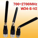 2-3dBi 800-2700MHz 4G LTE Boardband (GSM UMTS) Antenna with SMA male (Swivel)