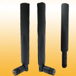 2-4dBi 700-2700MHz 4G LTE Boardband Antenna (GSM UMTS) with swivel SMA male