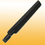 Hinged Blade WiFi 6 / 6E Antenna with SMA male connector, 5dBi high gain. 2.3~2.5GHz/4.9~7.125GHz