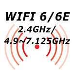 Wi-Fi 6/6E (2.4/4.9~7.125GHz)