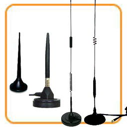 Magnetic mount car antenna