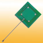 GSM Penta Band PCB FR4 Antenna (Adhesive) 42x42mm with cable and connector