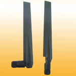 M41: 2.4GHz Swivel Rubber Dipole antenna with SMA, 5dBi Gain