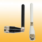 M34: 2dBi 2.4GHz Swivel Rubber antenna with SMA Male connector
