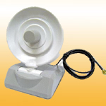 8dBi 2.4GHz Dish Directional Indoor Antenna, Compatible with 2.4GHz 802.11b/g/n wireless