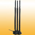 BO-M12-07LL: 2.4GHz MIMO Antenna 7dBi Gain, Lock Swivel design