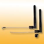 R04-FL: 0-1dBi GSM 3G 5bands Pigtail Swivel Rubber antenna, 850/900/1800/1900/2100MHz