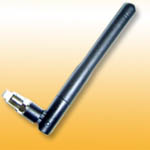 Dual Band 900/1800MHz Swivel Rubber Dipole antenna with FME Female, 0dBi