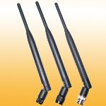433MHz Rubber Dipole antenna with swivel SMA, TNC or BNC male