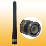 VHF 144-146MHz Rubber Antenna, BNC or SMA Male connector