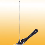 136-174MHz VHF Whip magnetic mount car antenna 5dBi