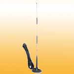 66-88MHz VHF MID BAND Whip magnetic mount car antenna 5dBi