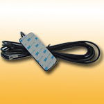 4G LTE glass mount adhesive in-car patch antenna, 3dBi 700-2700MHz