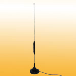 868/915MHz or GSM Penta Band (800-2170MHz) magnetic whip antenna. 3.5dBi