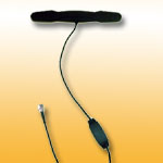 DTPH-18I : DVB-T antenna; 20dBi; VHF / UHF; Patch type for Bumper; Active