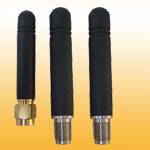 M28-SF: 2.4GHz monopole stubby rubber antenna w/ SMA "Female" Straight