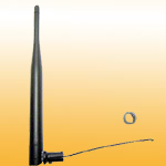 R07-FL: 2dBi GSM 5 Bands Pigtail Swivel Rubber Duck antenna