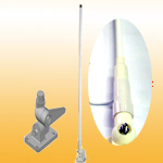 2dBi Marine Antenna w/ Holder for VHF 156-162MHz