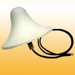 DM-M01-03H: 800~2500MHz Indoor Ceiling Mount Omnidirectional Antenna w/ N or SMA-Male