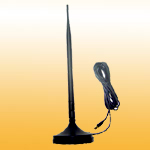 W53-MB: 5dBi 4G LTE Portable Rubber Antenna with Magnetic Base for Home Use; 3G 4G LTE